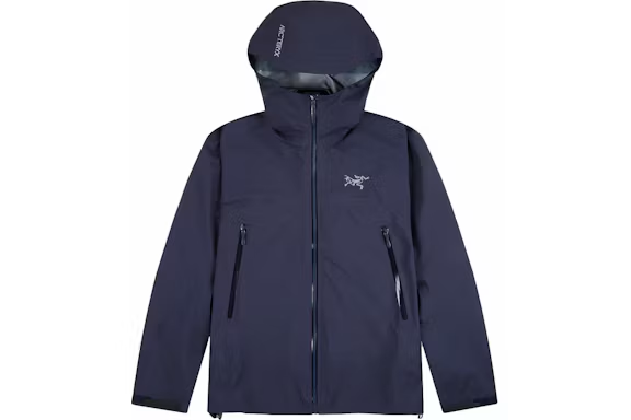 Arc'teryx Beta Jacket (SS24) - Black/Sapphire