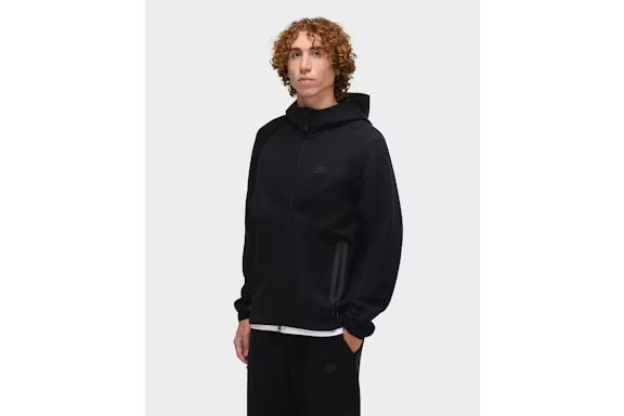 Nike Sportswear Tech Fleece Windrunner Full-Zip Hoodie - Black/Black