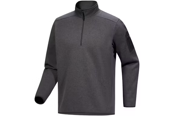 Arc'teryx Covert 1/2 Zipneck Top – Black Heather II