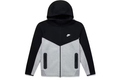 Nike Sportswear Tech Fleece Windrunner Full-Zip Hoodie - Dark Grey Heather/Black/White