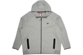 Nike Sportswear Tech Fleece Windrunner Full-Zip Hoodie - Dark Grey Heather/Black
