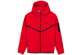 Nike Tech Fleece Windrunner Full-Zip Hoodie - Gym Red/Black