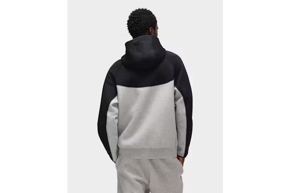 Nike Sportswear Tech Fleece Windrunner Full-Zip Hoodie - Dark Grey Heather/Black/White