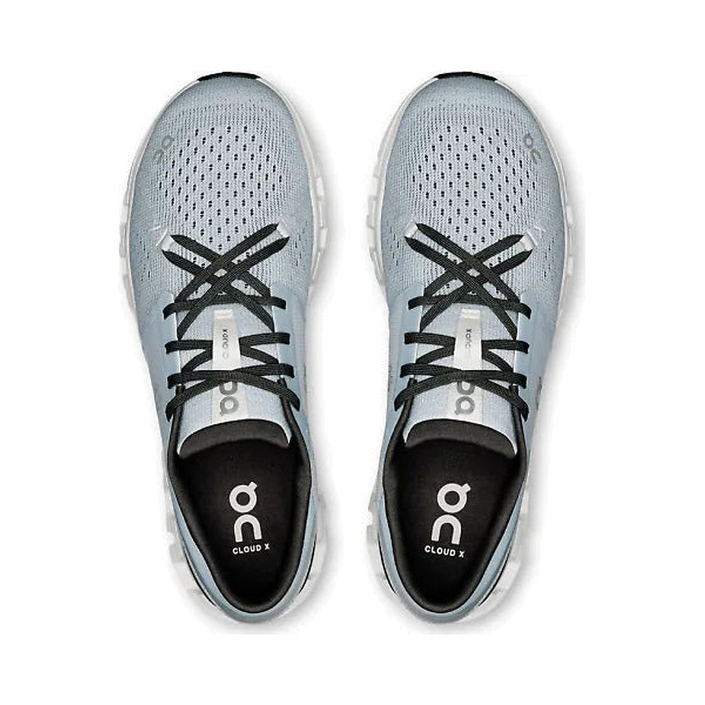 On Cloud X 4 'Glacier / Stone' (3ME30041147) — Fourth-Generation Multi-Directional Training Shoe