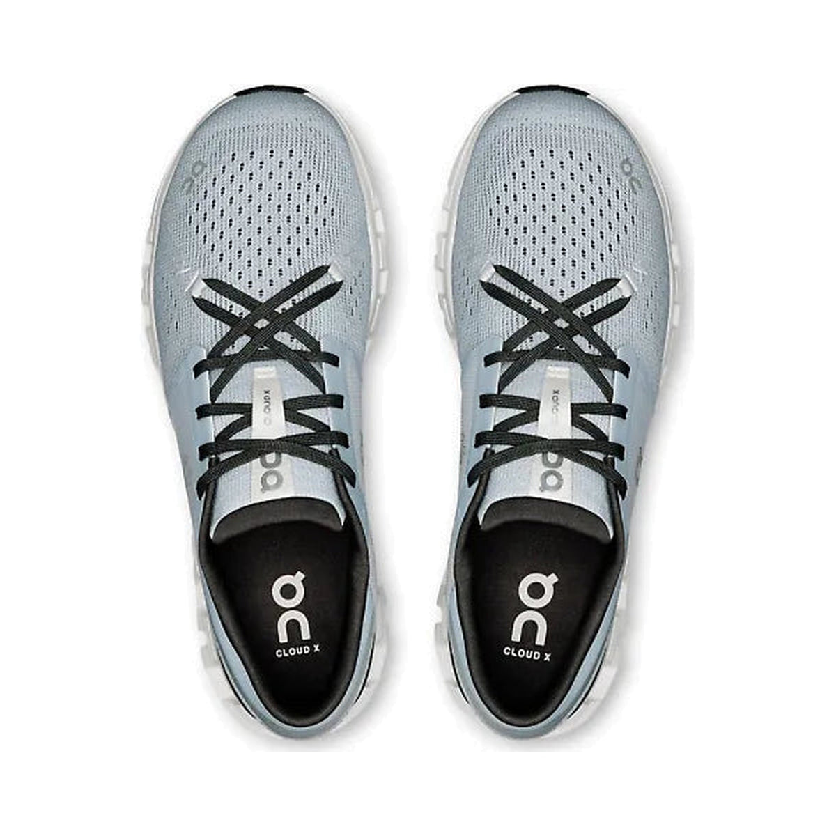 On Cloud X 4 'Glacier / Stone' (3ME30041147) — Fourth-Generation Multi-Directional Training Shoe
