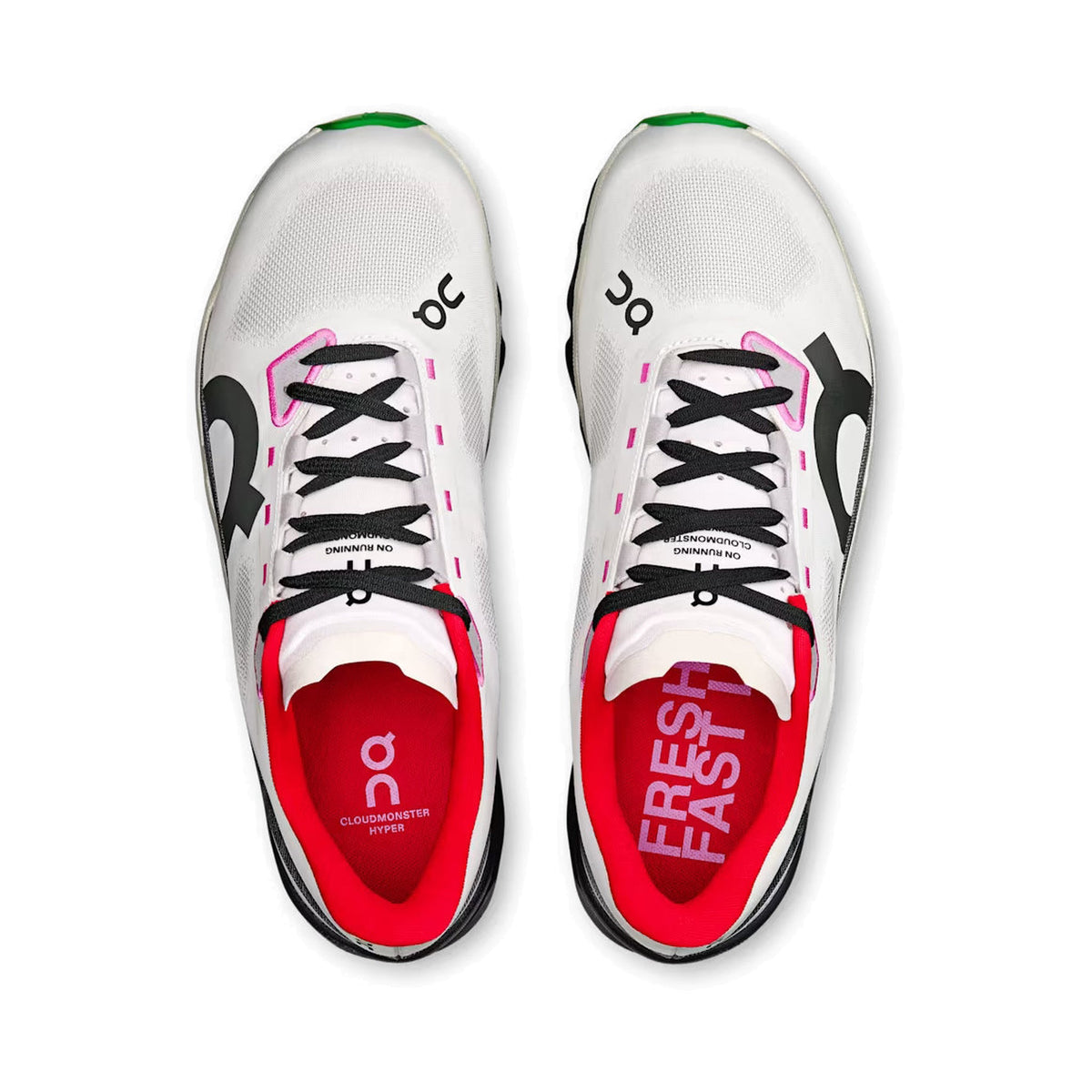 On Cloudmonster Hyper 'Silver / Iron' (3ME10132034) — Race-Day Maximum Cushioning with Progressive Response