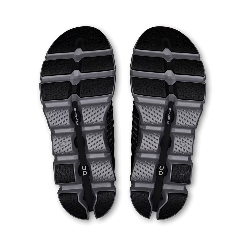 On Cloudswift 4 AD 'Black / Rock' (3MF10570080) — Adaptive-Fit Urban City Running Shoe