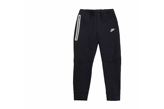 Nike Kids' Tech Fleece Reflective Joggers - Black/Silver