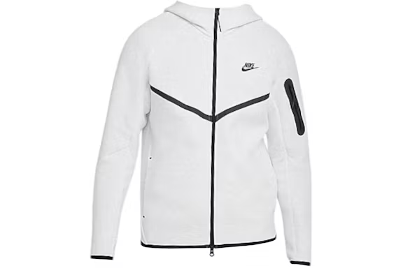 Nike Sportswear Tech Fleece Windrunner Hoodie - Birch Heather/Black