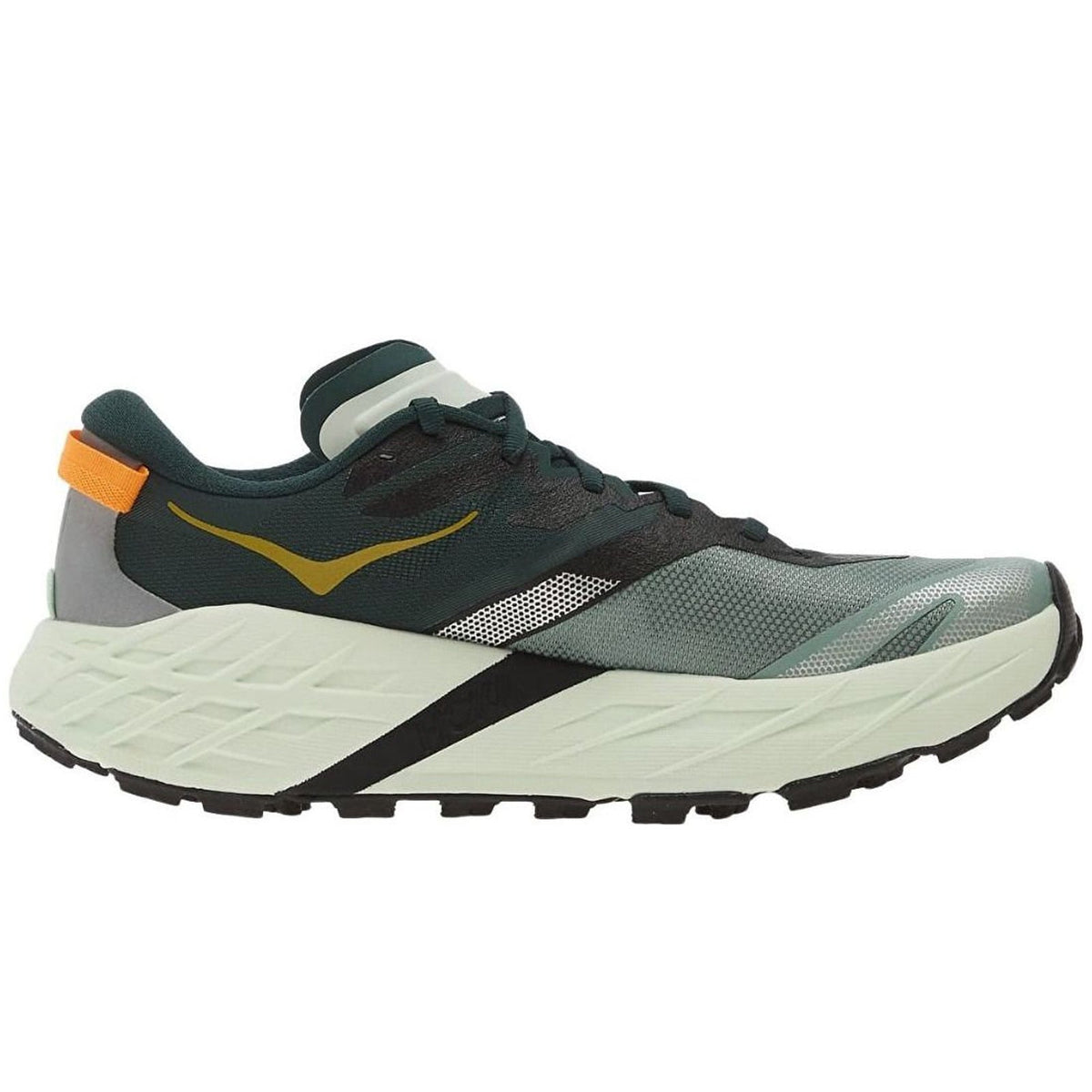 Hoka Speedgoat 7 'Bay Leaf/Sea Glass' (1171928-BFS) — Vibram Megagrip Trail Running Shoe
