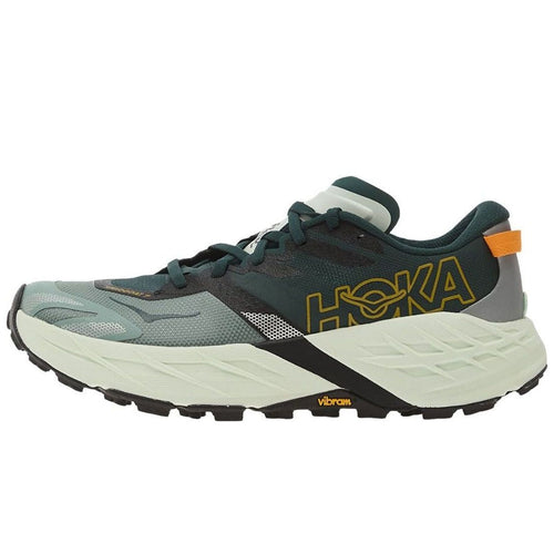 Hoka Speedgoat 7 'Bay Leaf/Sea Glass' (1171928-BFS) — Vibram Megagrip Trail Running Shoe