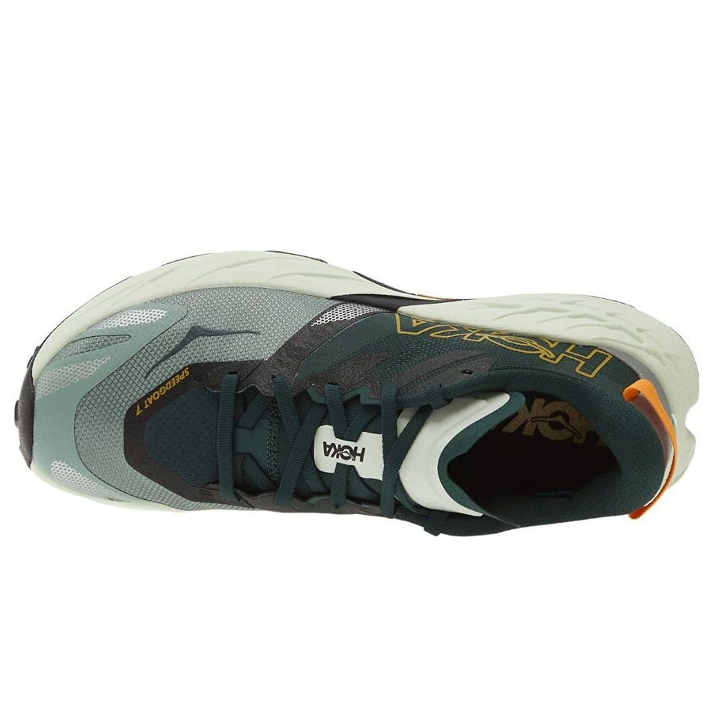 Hoka Speedgoat 7 'Bay Leaf/Sea Glass' (1171928-BFS) — Vibram Megagrip Trail Running Shoe