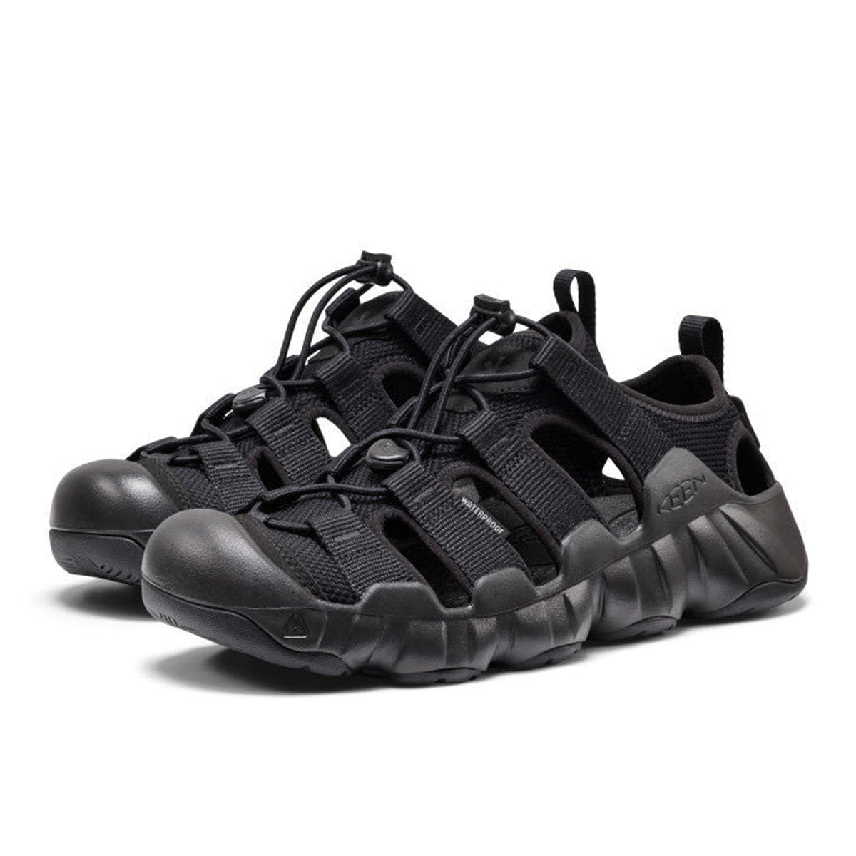 Keen Hyperport H2 Sandals 'Triple Black' (1031744) — Unisex Water Sport Performance Sandal