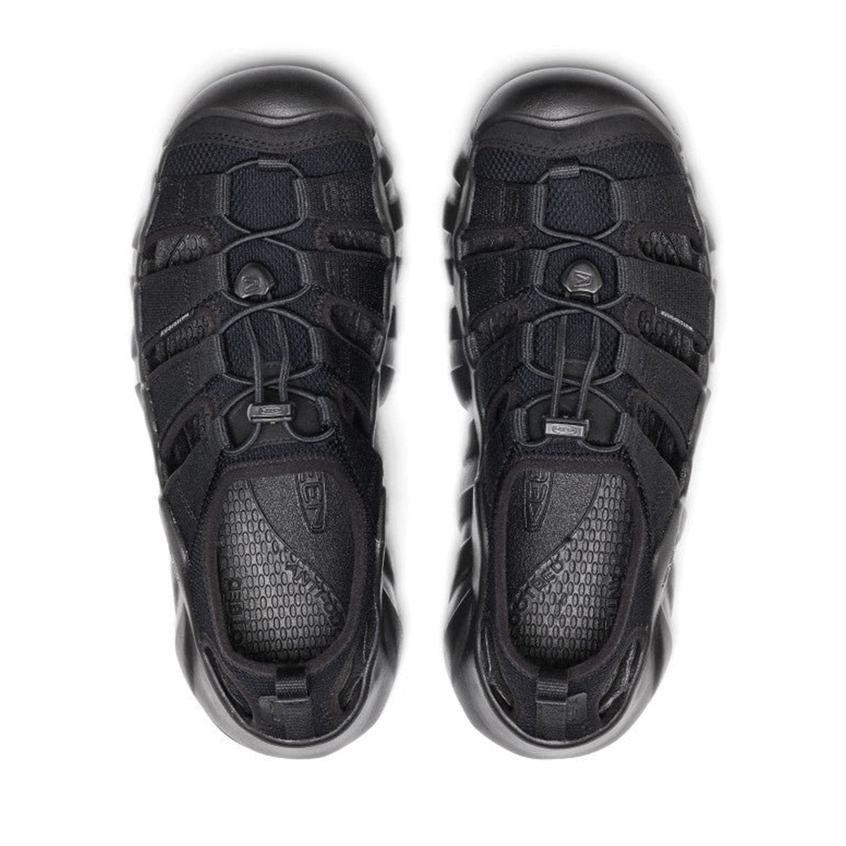 Keen Hyperport H2 Sandals 'Triple Black' (1031744) — Unisex Water Sport Performance Sandal