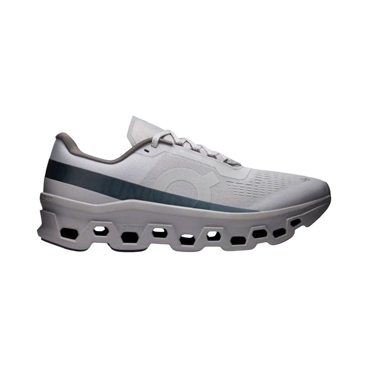 On Cloudmonster 1 'Glacier / Alloy' (3MF30741536) — Original Oversized CloudTec® Maximum Cushion Road Running Shoe