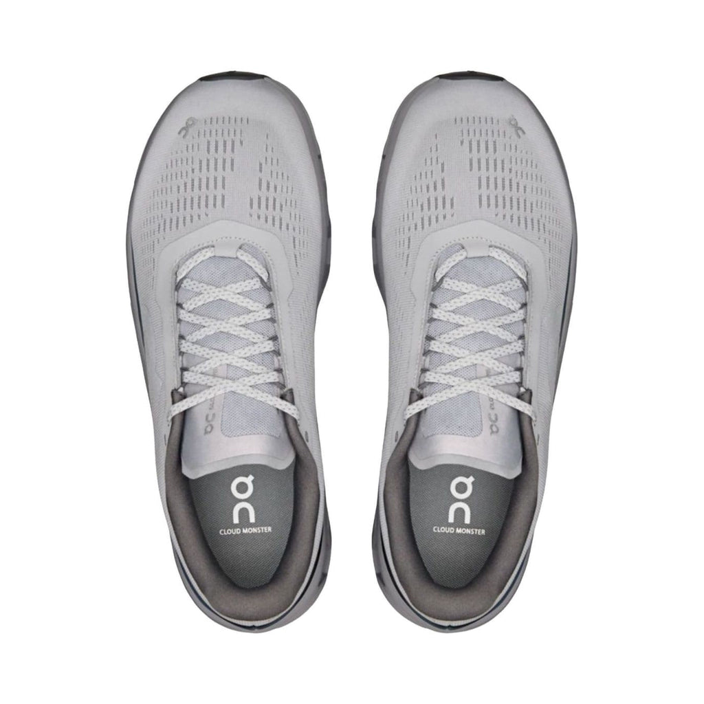 On Cloudmonster 1 'Glacier / Alloy' (3MF30741536) — Original Oversized CloudTec® Maximum Cushion Road Running Shoe