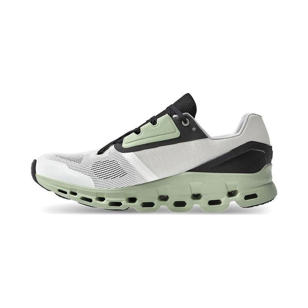 On Cloudstratus 'White / Black' (39.99212) — Dual-Layer CloudTec® High-Mileage Road Running Shoe