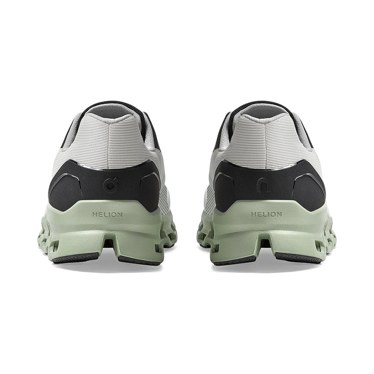On Cloudstratus 'White / Black' (39.99212) — Dual-Layer CloudTec® High-Mileage Road Running Shoe