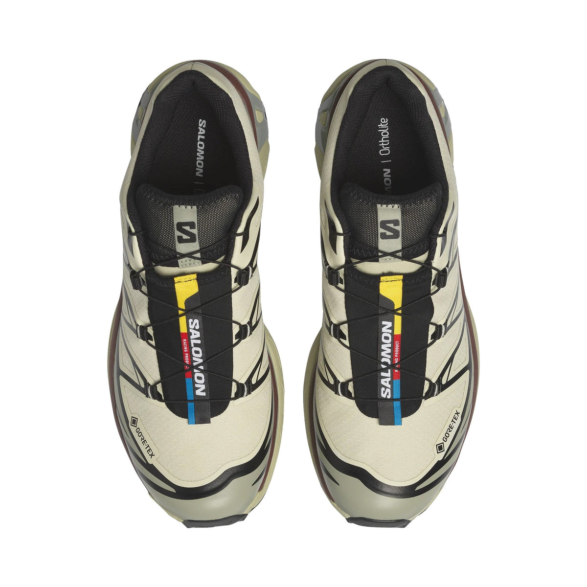 Salomon XT-6 GORE-TEX 'Asparagus Green/Tea/Chocolate' (L49202200) — Waterproof Trail-to-Street Sneaker