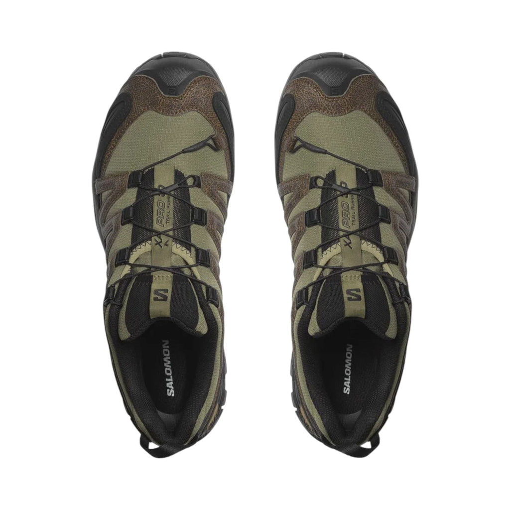 Salomon XA Pro 3D Distressed Leather 'Dark Earth / Black' (L47797400) — Premium Leather Trail Heritage Lifestyle Sneaker