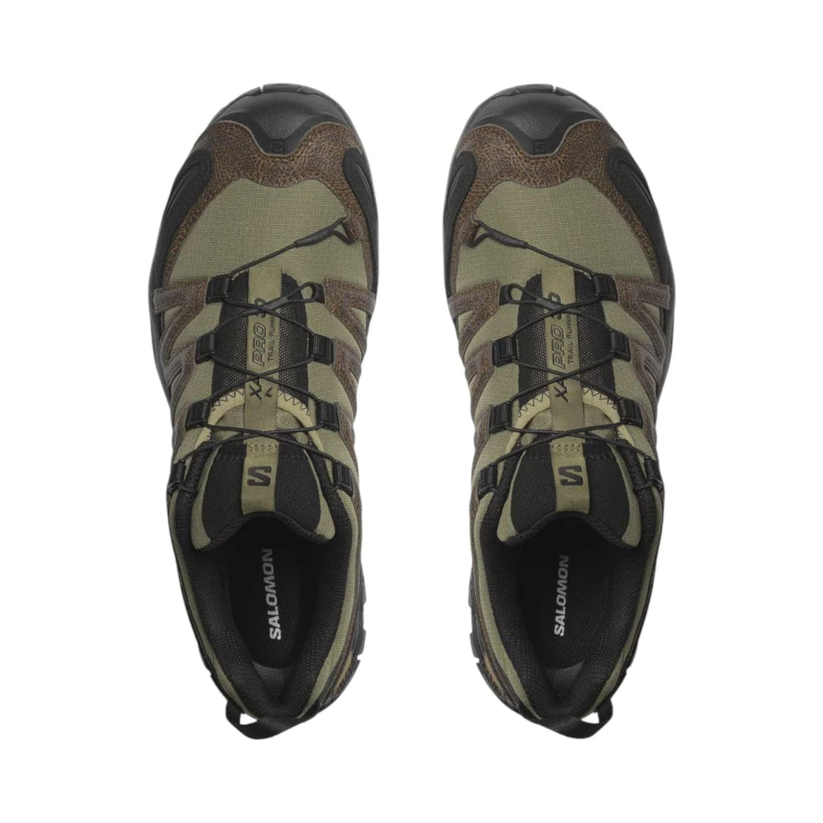 Salomon XA Pro 3D Distressed Leather 'Dark Earth / Black' (L47797400) — Premium Leather Trail Heritage Lifestyle Sneaker