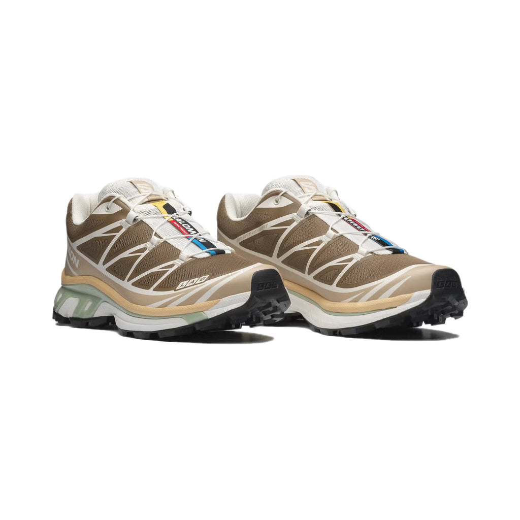 Salomon XT-6 'Coyote Brown/Safari/Sahara Sun' (L49205700) — Desert Trail-to-Street Lifestyle Sneaker