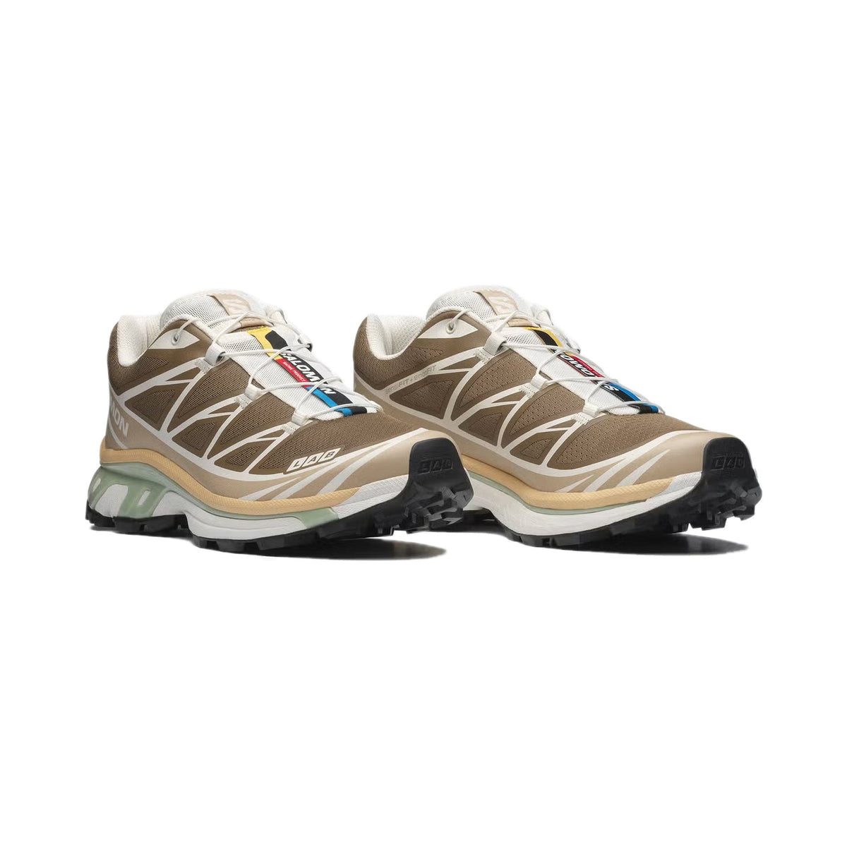 Salomon XT-6 'Coyote Brown/Safari/Sahara Sun' (L49205700) — Desert Trail-to-Street Lifestyle Sneaker