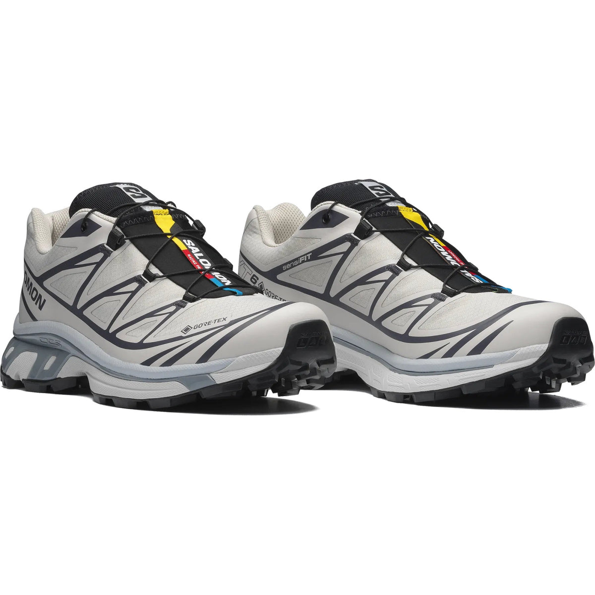 Salomon XT-6 GORE-TEX 'Silver Cloud/Black' (L49201400) — Waterproof Trail-to-Street Sneaker