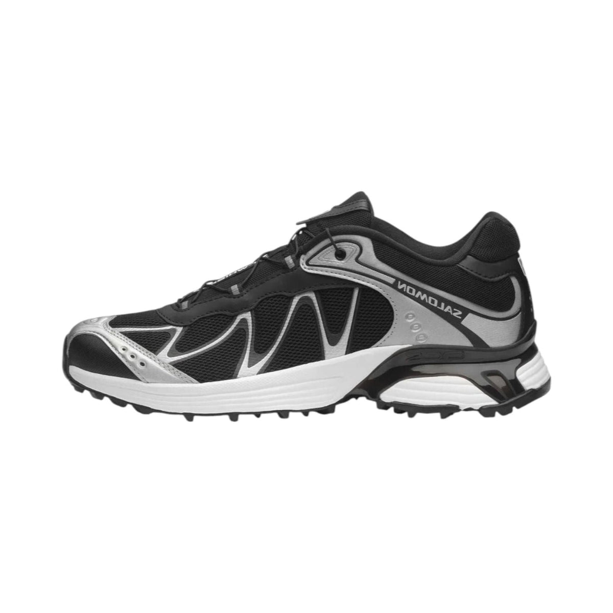 Salomon XT-Whisper 'Black / Silver / White' (L47978800) — Refined Trail Silhouette, Understated Trail DNA