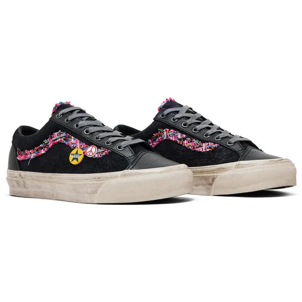 Vans Old Skool 36 Souvenir 'Black/White' (VN000E8VEMV) — Limited Edition Classic Skate Sneaker