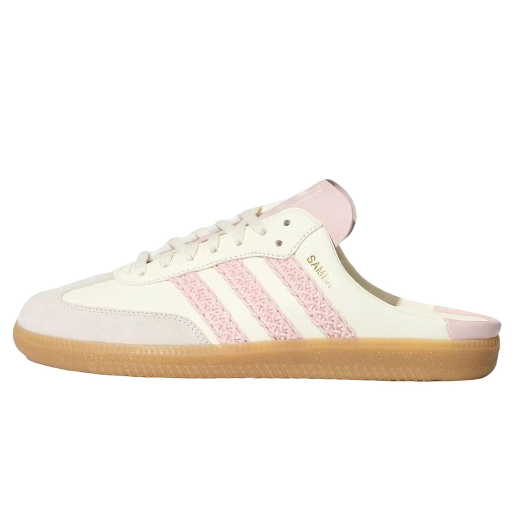 adidas Samba Mule 'Cream / Pink' | Women's Slip-On Fashion Mule (HP5052)