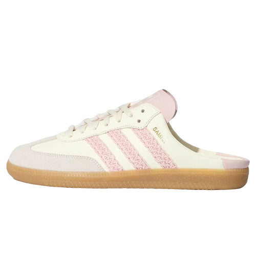 adidas Samba Mule 'Cream / Pink' | Women's Slip-On Fashion Mule (HP5052)