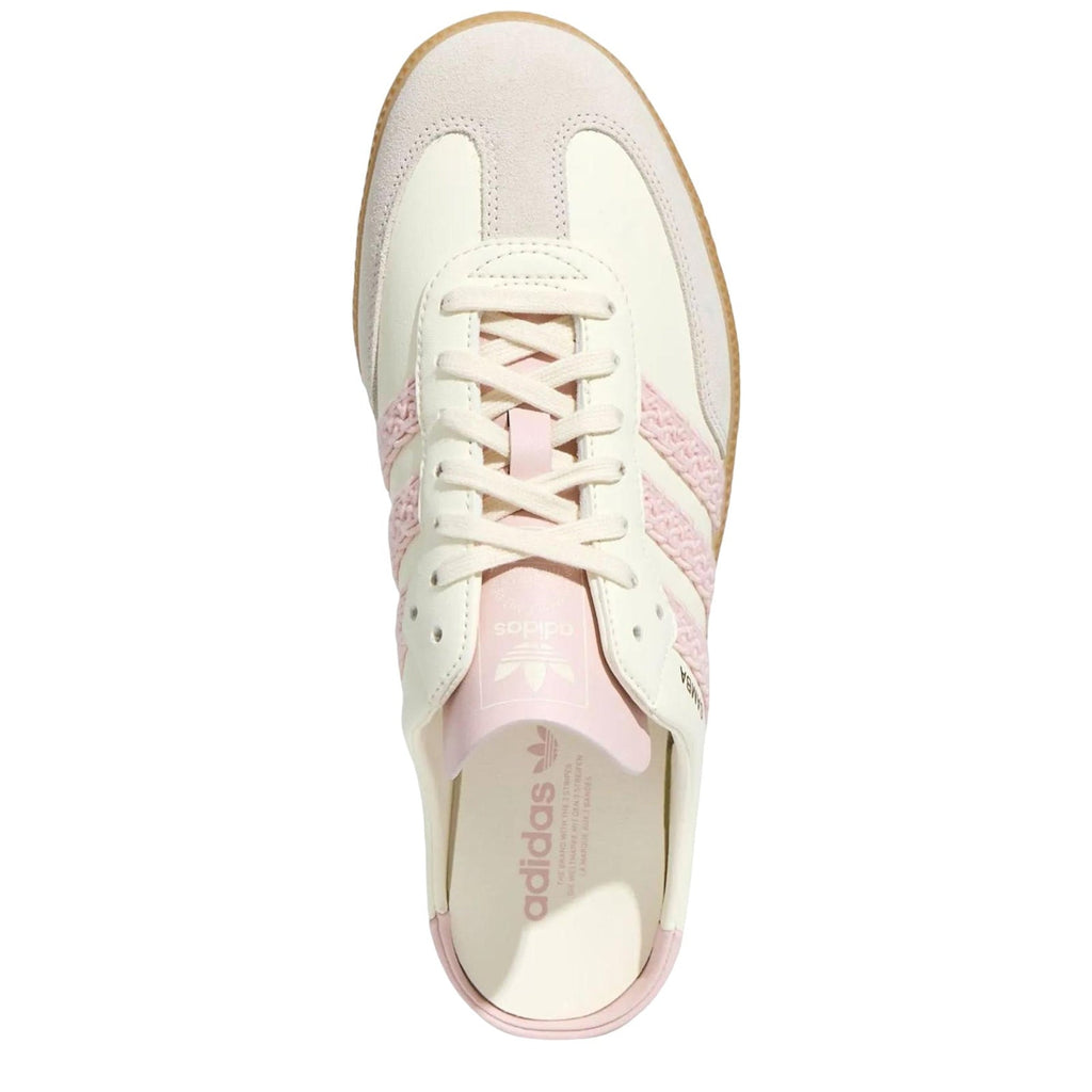 adidas Samba Mule 'Cream / Pink' | Women's Slip-On Fashion Mule (HP5052)