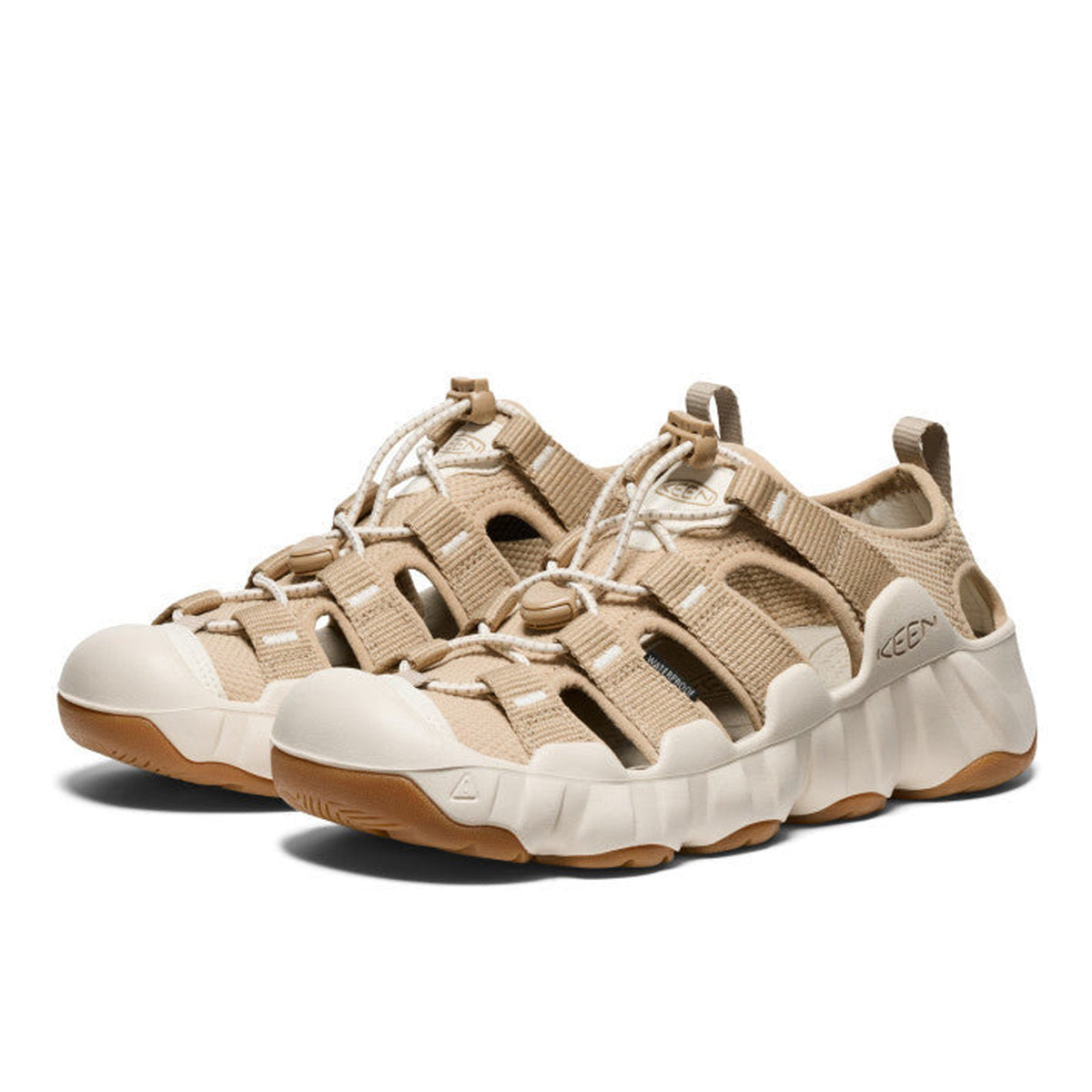 Women's Keen Hyperport H2 'Chipmunk/Birch' (1030678) — High-Performance Women's Water Sandal