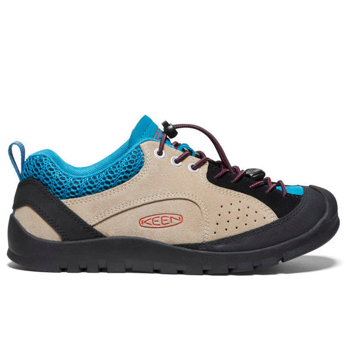 Women's Keen Jasper Rocks SP 'Safari/Fjord Blue' (1027428) — Rock Scrambling Outdoor Lifestyle Shoe