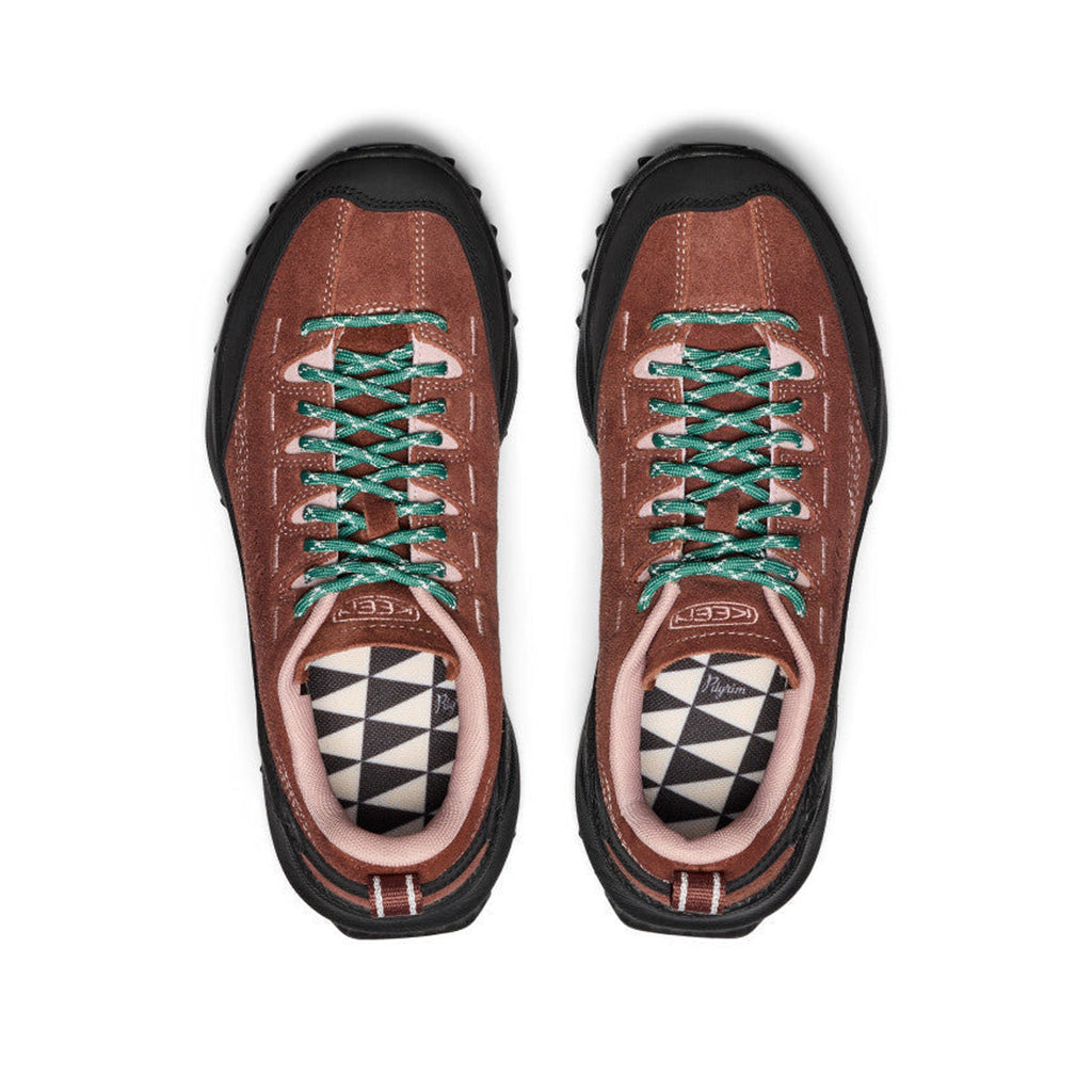 Women's Keen Jasper Zionic x Pilgrim Surf + Supply 'Marron/Adobe Rose' (1030402) — Limited Edition Coastal Outdoor Collab