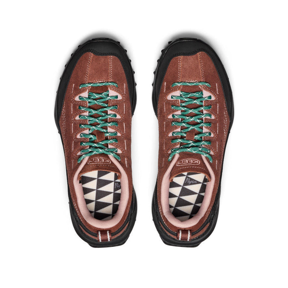 Women's Keen Jasper Zionic x Pilgrim Surf + Supply 'Marron/Adobe Rose' (1030402) — Limited Edition Coastal Outdoor Collab
