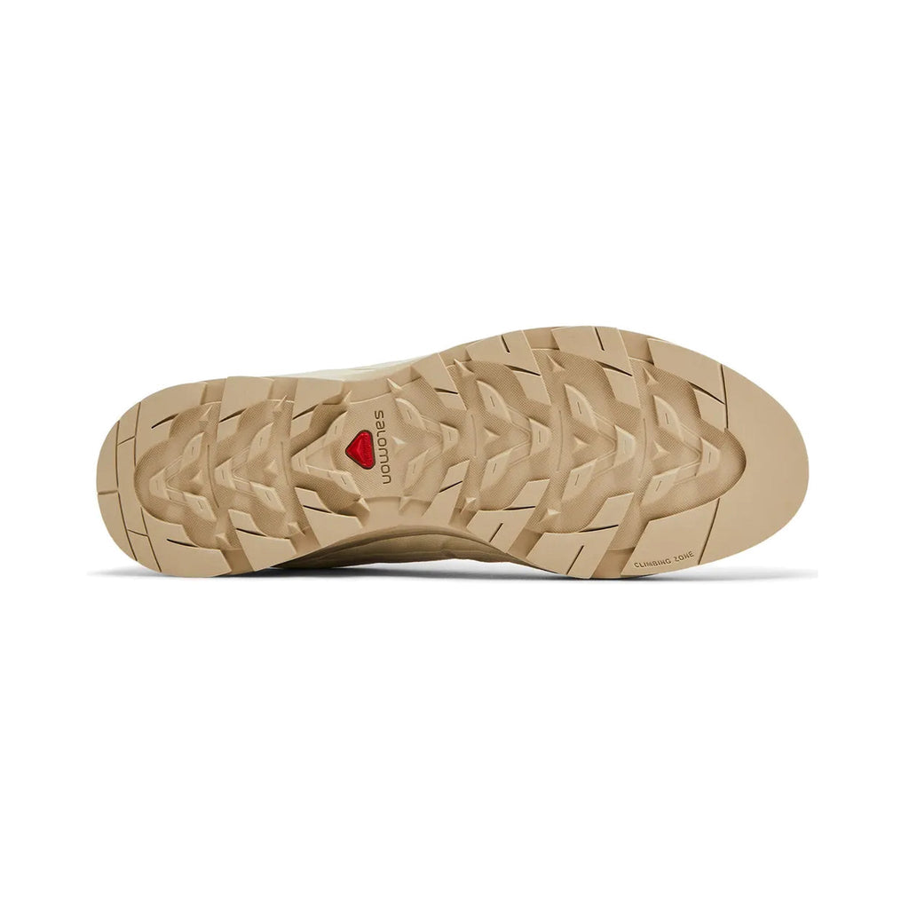 Salomon X-ALP Leather 'Almond Milk' (L47596200) — Premium Alpine Leather Outdoor Lifestyle Shoe