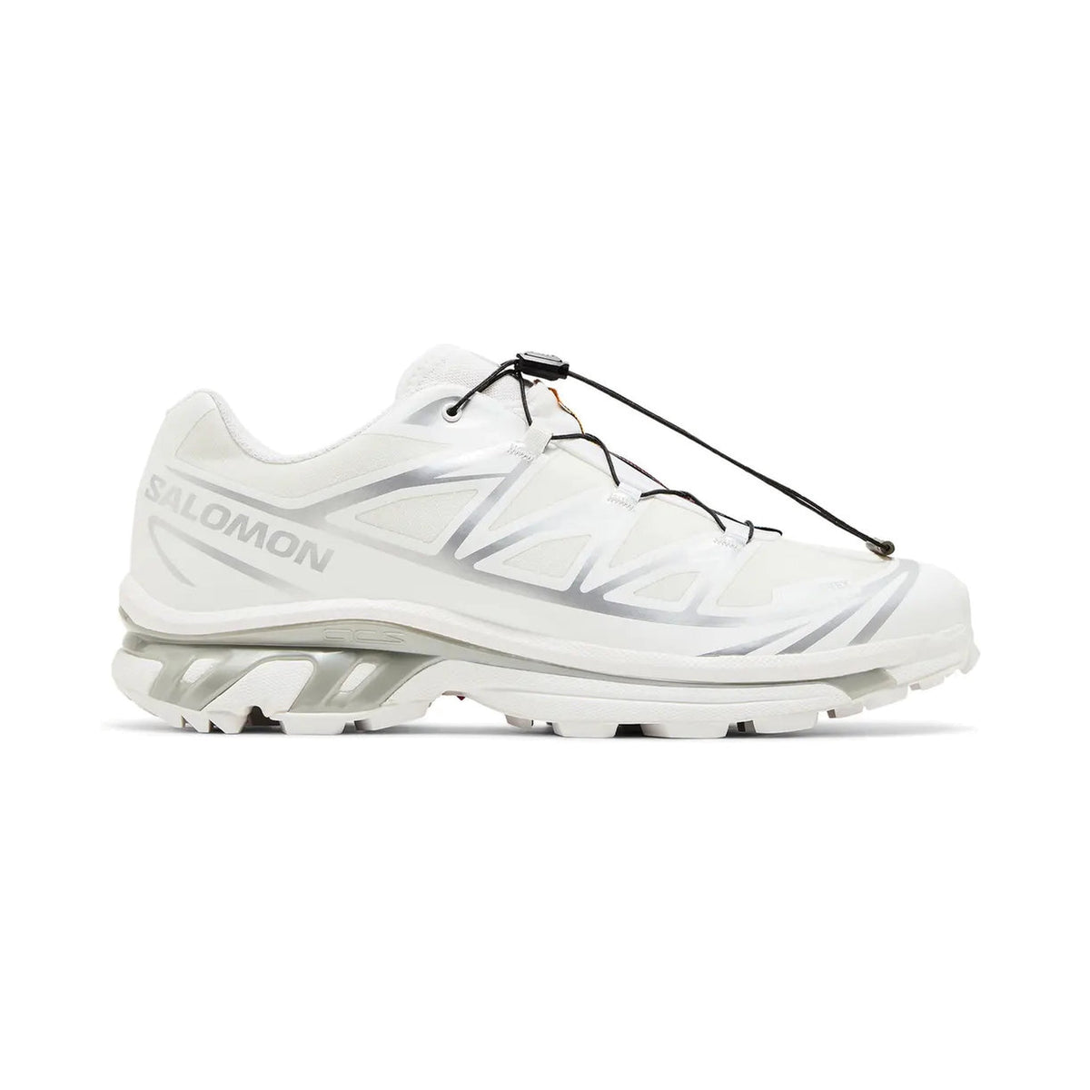 Salomon XT-6 GORE-TEX 'White/Silver' (L47581100) — Waterproof All-Weather Trail-to-Street Sneaker