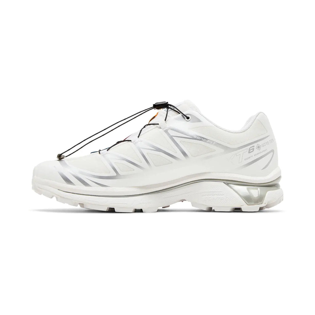 Salomon XT-6 GORE-TEX 'White/Silver' (L47581100) — Waterproof All-Weather Trail-to-Street Sneaker