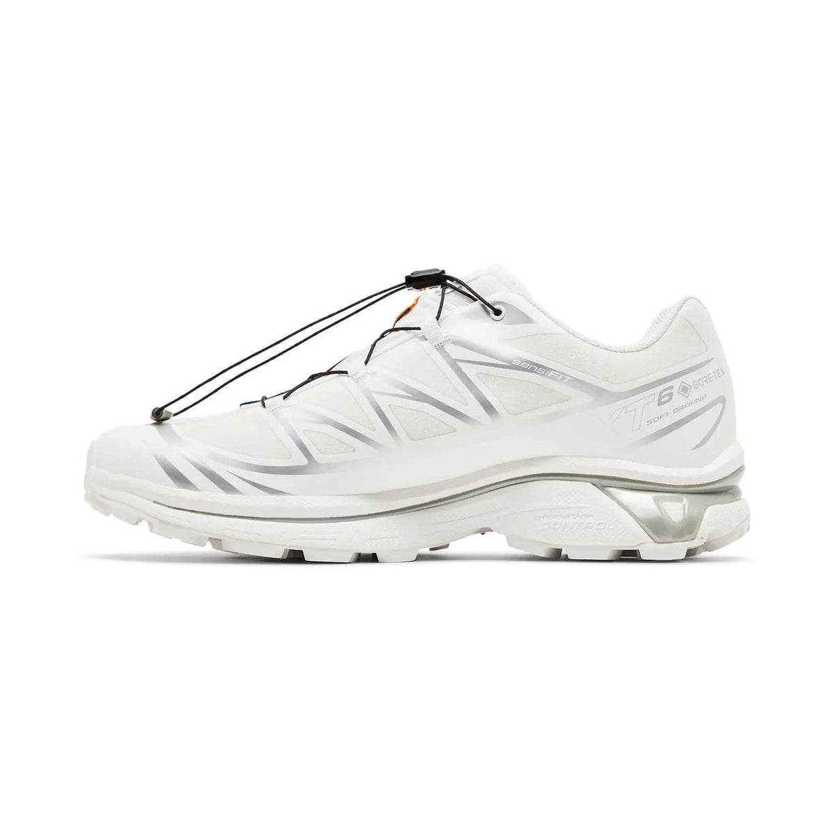 Salomon XT-6 GORE-TEX 'White/Silver' (L47581100) — Waterproof All-Weather Trail-to-Street Sneaker