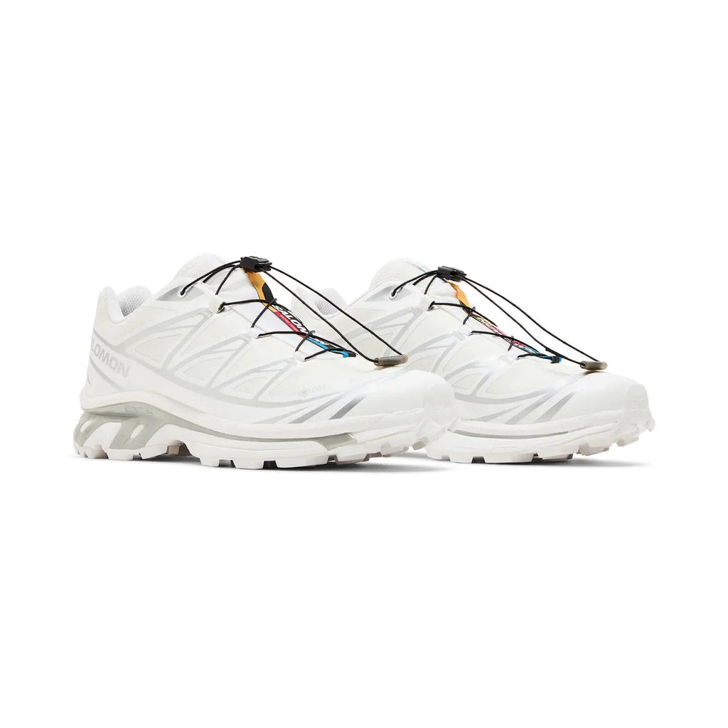 Salomon XT-6 GORE-TEX 'White/Silver' (L47581100) — Waterproof All-Weather Trail-to-Street Sneaker