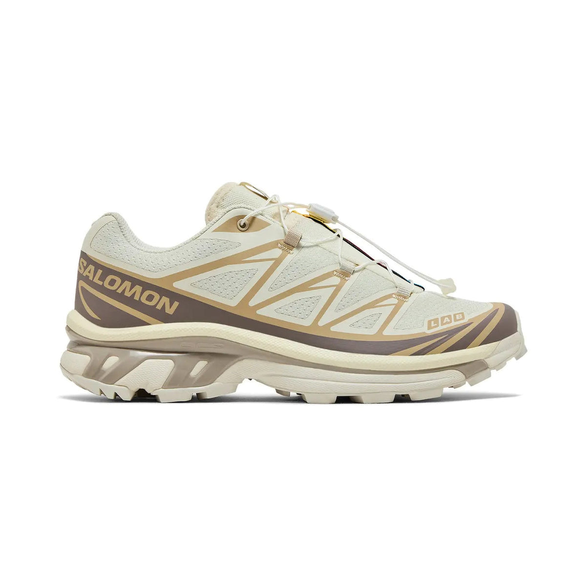 Salomon XT-6 'Vanilla Ice / Iron / Etherea' (L47737700) — Three-Tone Trail-to-Street Lifestyle Sneaker