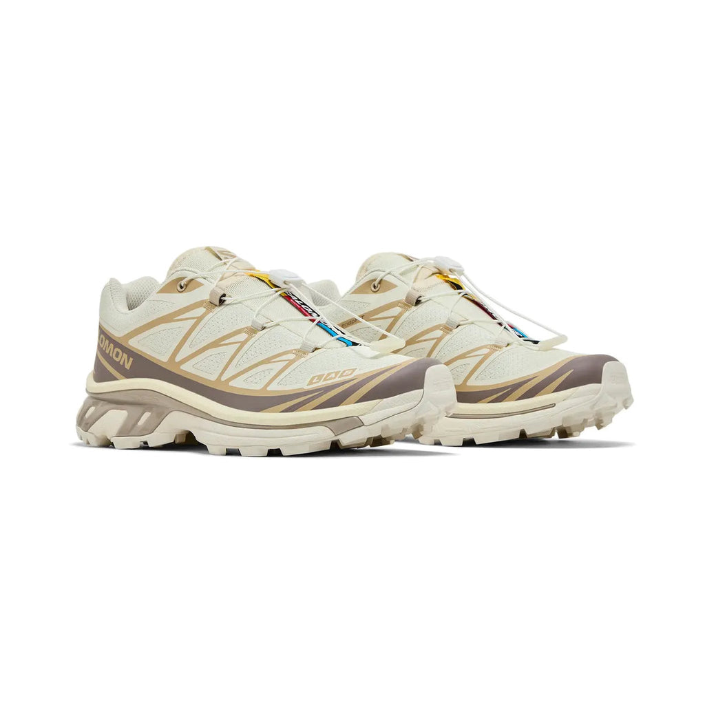 Salomon XT-6 'Vanilla Ice / Iron / Etherea' (L47737700) — Three-Tone Trail-to-Street Lifestyle Sneaker
