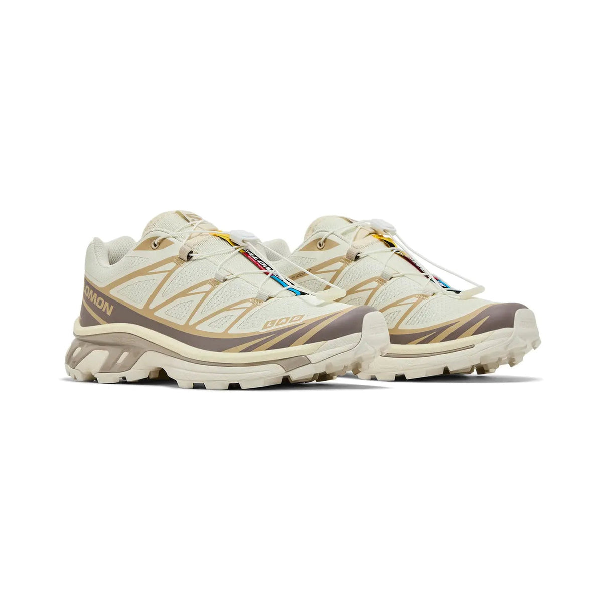 Salomon XT-6 'Vanilla Ice / Iron / Etherea' (L47737700) — Three-Tone Trail-to-Street Lifestyle Sneaker